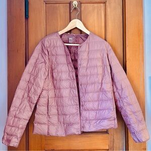 Uniqlo Mauve Puffer Jacket